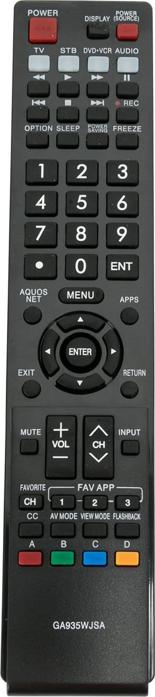 GA935WJSA yedek uzaktan kumanda SHARP AQUOS için TV LC-70LE734U LC-40LE830U LC40LE830UN LC46LE830UN