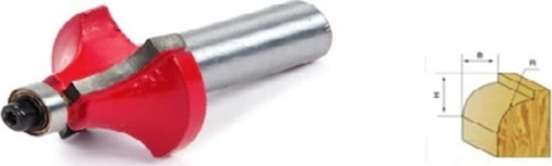 Th14497 Rulmanlı Balık Sırtı Freze Bıçağı 5/8"X12Mm