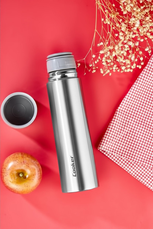 0,50 Ml Çift Kat Paslanmaz Çelik 500 Ml Termos ( Çay Kahve Piknik Kamp Outdoor Ofis Otel Kafe Okul )