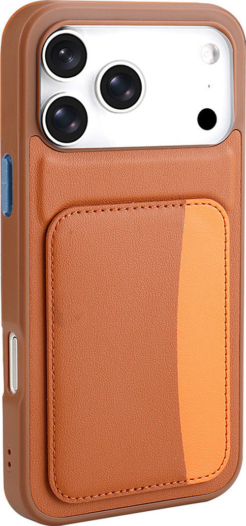 Apple iPhone 17 Pro Max Kılıf Kartlıklı Zore X-Kart Silikon Kapak