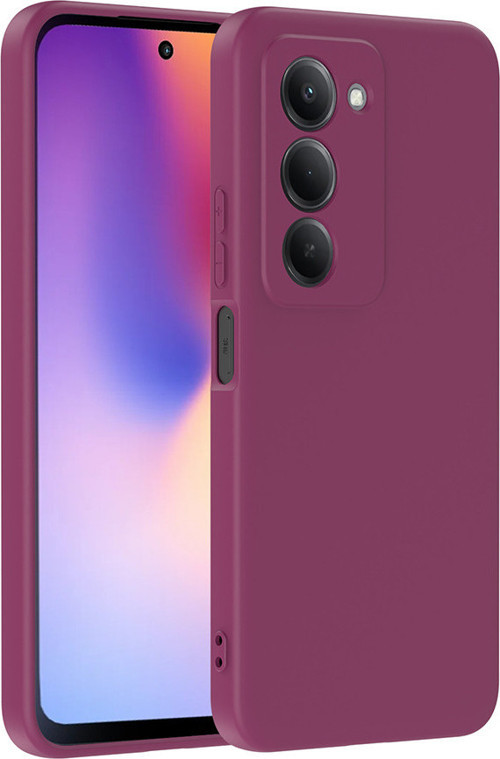 Redmi 15 Kılıf Lansman Tasarım İç Yüzeyi Kadife Silikon