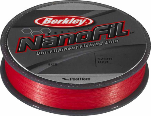 Nanofil Unifilament 125m Red İp Misina 0,15 mm 7,659 kg