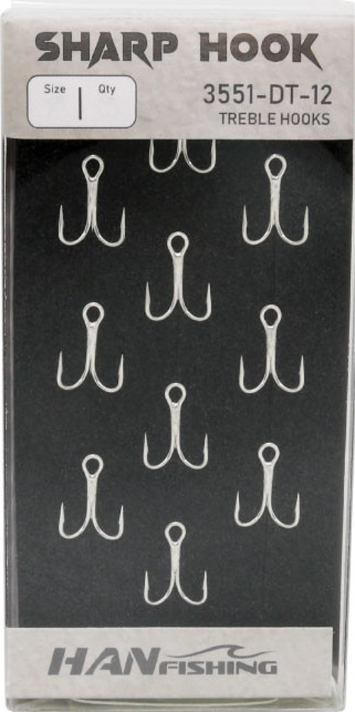 Sharp Hook 3551 10 Adet Üçlü İğne 12 No