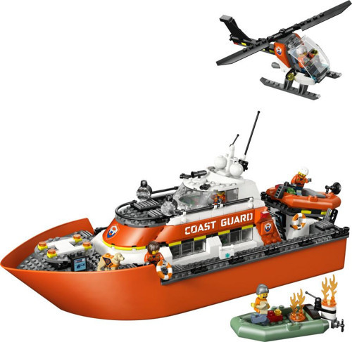 City Sahil Güvenlik Kurtarma Botu ve Helikopteri 60504