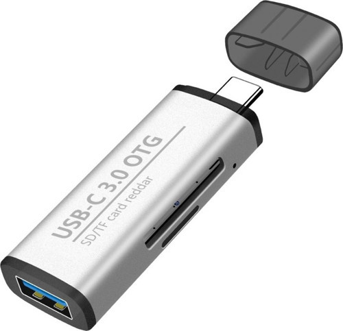 Type-C 3in1 Usb Kart Okuyucu Micro Sd Card Reader Çevirici Dönüştürücü Usb 3.0 OTG Adaptör