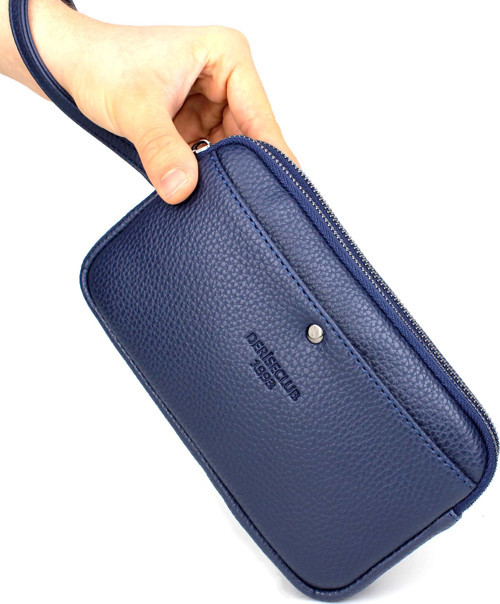 Erkek İki Bölmeli Lüks El Ve Bileklik Kemerli Portföy El Çantası