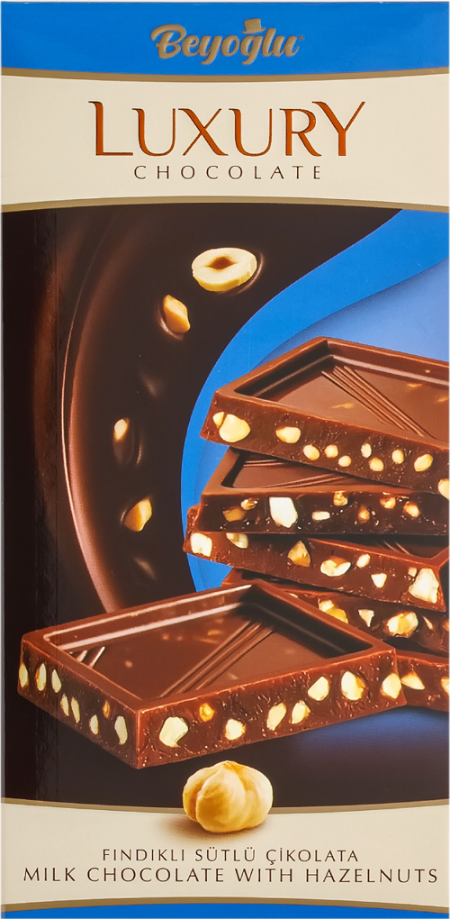Luxury Fındıklı Tablet Çikolata 65 Gr.