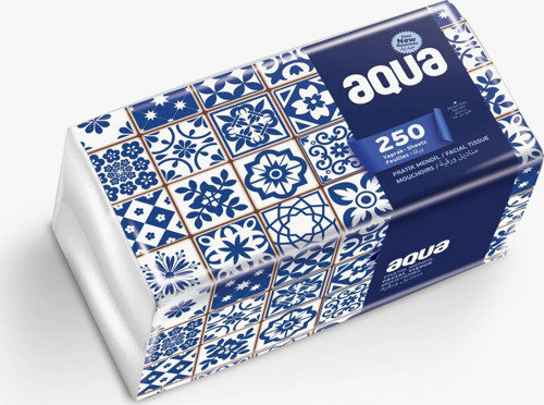 Pratik Çek Kullan Mendil 250 Yaprak Tekli Paket