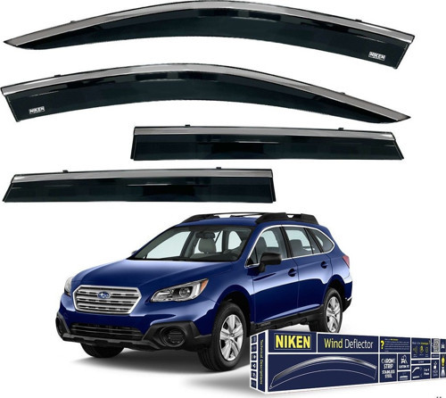 Subaru outback cam rüzgarlığı kromlu niken 2015+