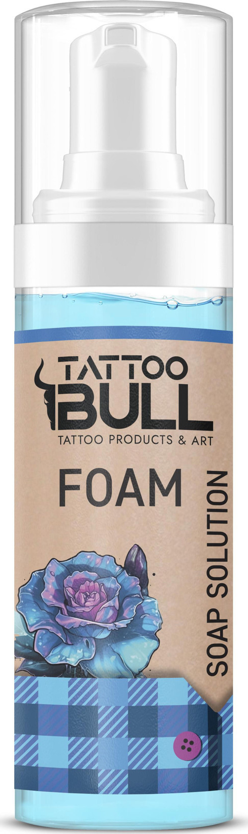 Bull Foam - Dövme Temizleme Köpüğü 150 ml