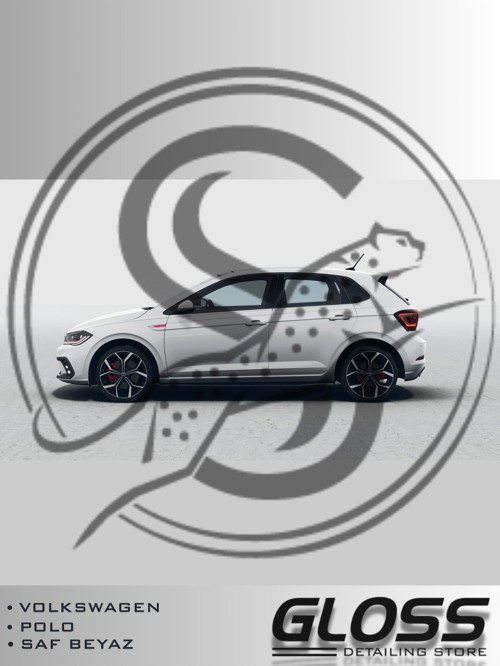 Volkswagen Polo Uyumlu Saf Beyaz Lc9A- Profesyonel Çizik Ve Taş İzi Giderici Rötuş Boyası 30Ml.