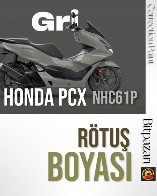 Honda Forza Pcx Sh125 Nhc61P Nardo Gri - Profesyonel Çizik Ve Taş Izi Giderici Rötüş Boyası 20Ml.