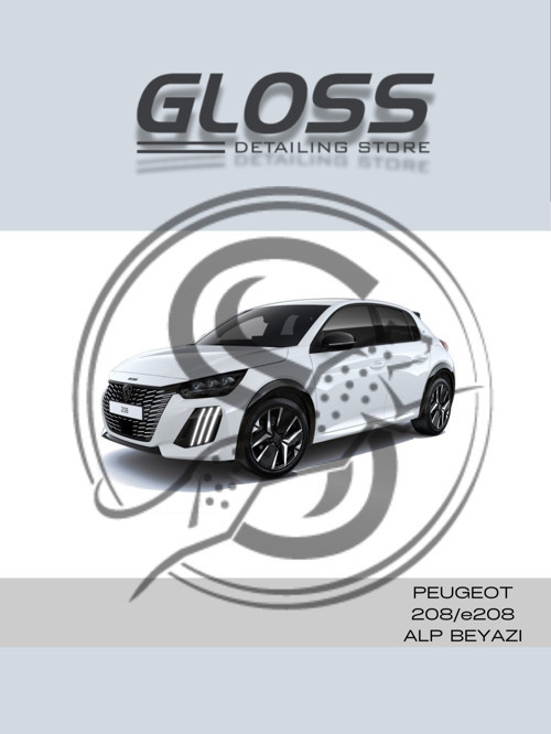 Peugeot 208/E208 Uyumlu Alp Beyazı Ewp - Profesyonel Çizik Ve Taş İzi Giderici Rötuş Boyası 30Ml.