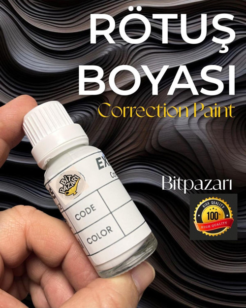 Hyundaı - Çizik Taş İzi Giderici Psw Beyaz Uyumlu Kendin Yap Fırçalı Rötüş Boyası 20Ml