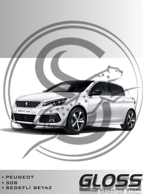 Peugeot 308 Sedefli Beyaz Kwe - Profesyonel Çizik Ve Taş İzi Giderici Rötuş Boyası 30Ml.