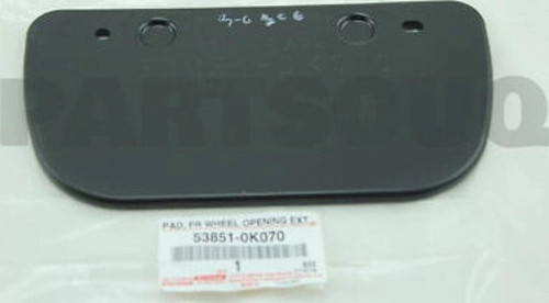 Toyota Hilux Vıgo Ön Çamurluk Davlumbazı Ön Parça Sol 2011- (Oem No: 538510K070)