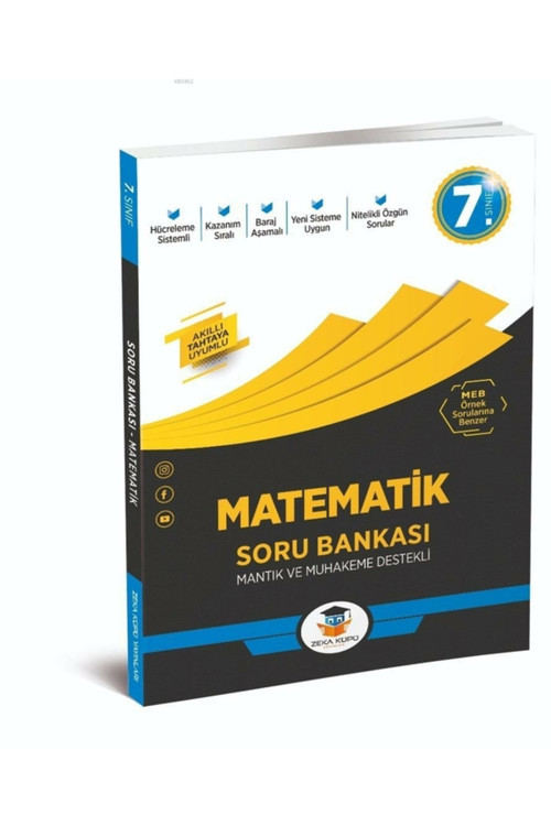 Zeka Küpü Yayınları 7. Sınıf Matematik Soru Bankası Zeka Küpü