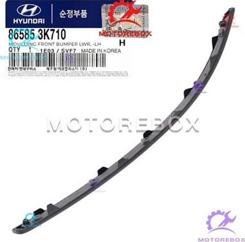 Hyundai Sonata Ön Tampon Bandı Nikelaj Sol 2008-2010 (Oem No: 865853K710)
