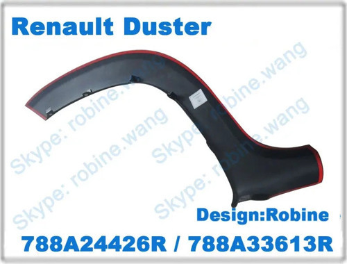 Dacia Duster Arka Tampon Kaplaması Kısa Sağ 2009- (Oem No: 788A24426R)