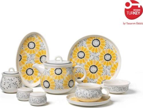 A8708 Aşiyan Collection 30 Parça Porselen Kahvaltı Takımı