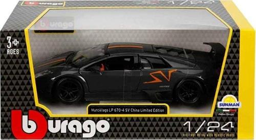 1:24 Lamborghini Murcielago Lp 670-4 Sv Model Araba