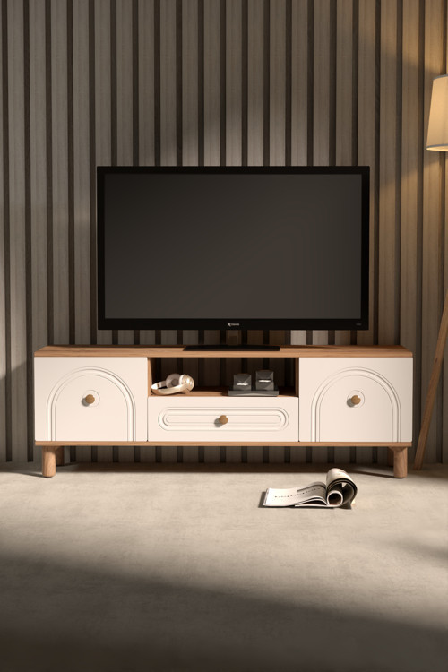 Bohem Tv Ünitesi 180 Cm Mdf N Kapak Çizgili