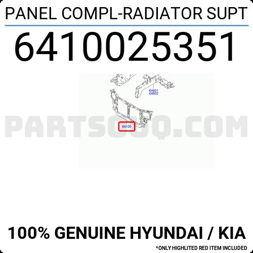 Hyundai Accent Ön Panel Otomatik 2003-2005 (Oem No: 6410025351)