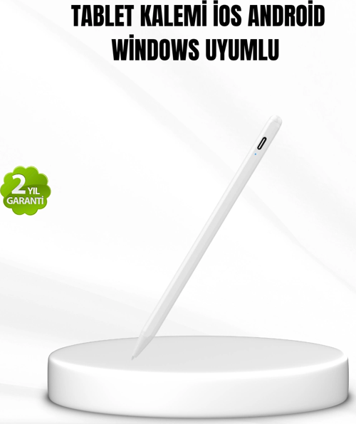 Akıllı Dokunmatik Kalem – Type-C Şarjlı, Manyetik, Apple Pencil Alternatifi Stylus Pen