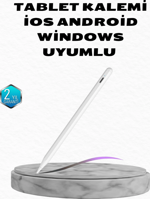 Manyetik Dokunmatik Kalem – Bluetooth Gerektirmeyen, Type-C Şarjlı, İpad Ve Android Uyumlu Hassas St