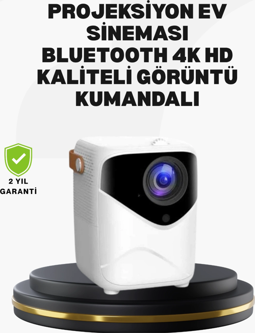 50 İnç Tv Deneyimli Projektör – Yakın Mesafede Geniş Görüntü