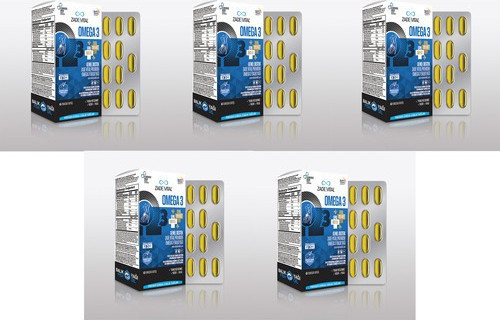 Omega 3 120 Mg Premium Balık Yağı 45 Kapsül 5'li Paket