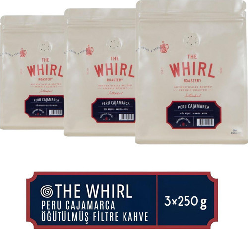 Peru Cajamarca Öğütülmüş Filtre Kah 250 gr x 3 Adet