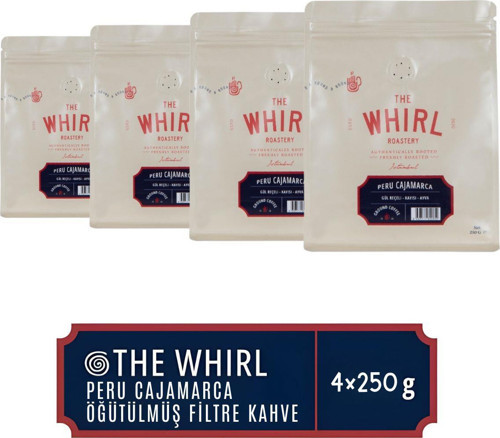 Peru Cajamarca Öğütülmüş Filtre Kah 250 gr x 4 Adet