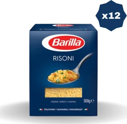 Risoni Makarna 500 gr - (12 Adet)