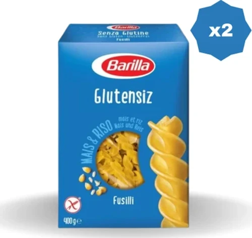 Glutensiz Fusilli 400 gr - (2 Adet)