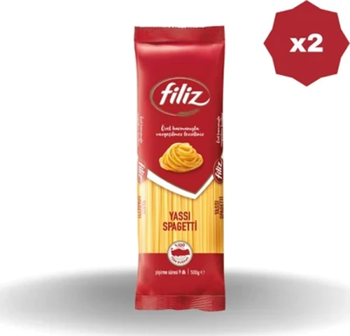 Yassı Spagetti Makarna 500 gr - (2 Adet)