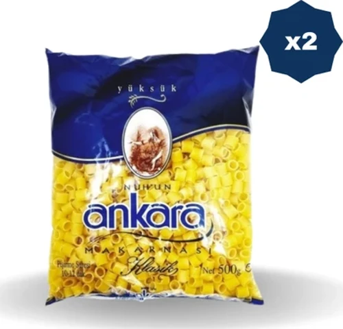 Ankara Makarna Yüksük 500 gr - (2 Adet)