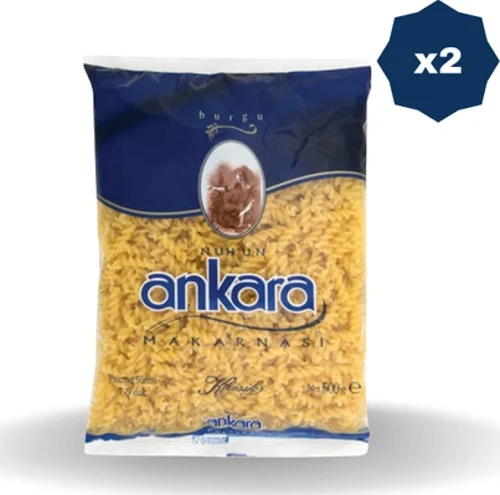 Ankara Burgu Makarna 500 gr - (2 Adet)