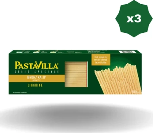 Makarna Bronz Kalıp Linguine 500 gr - (3 Adet)
