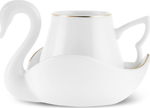 Swan 6 Kişilik Kahve Fincan Takımı 90 ml