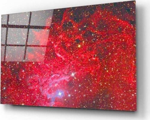 Kızıl Gökyüzü Cam Tablo 60x90