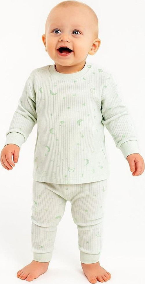 Prime Ay Yıldız Pijama Takımı 9156