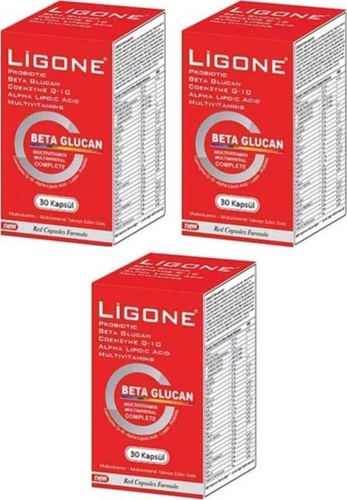 Beta-glucan Probiotic Multivitamin 30 Kapsül-3'lü Paket
