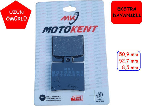 Mondial Arka Fren Disk Balatası Fa298 Mtk Volta Apec Apx5 150, Arora Zrx 200, Proostreet 125