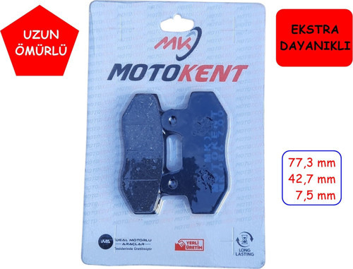 Rks Newlight Arka Fren Disk Balatası Ym Fa086 Mtk