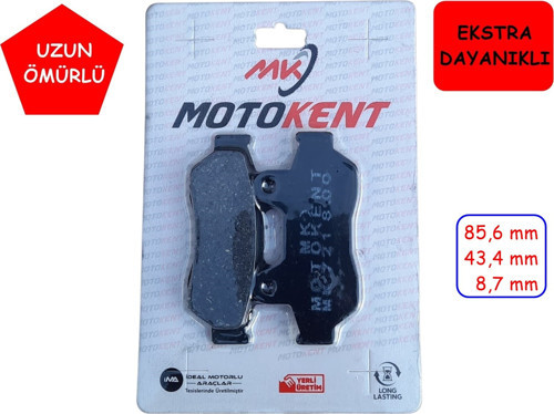 Honda Ön Fren Disk Balatası Fa721 Mtk Activa S, Ps 150İ, Dylan 150