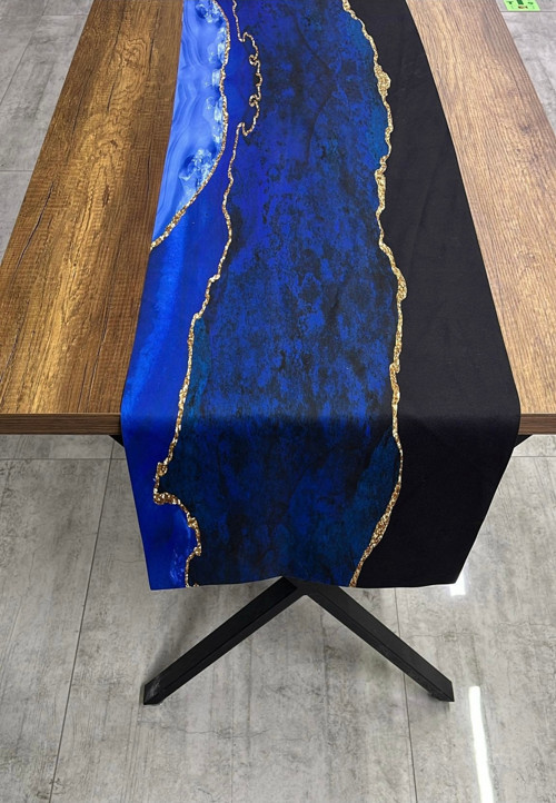 Desenli Runner Örtüsü