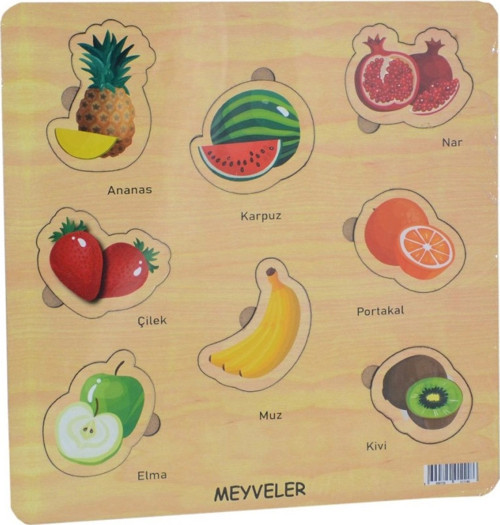 CC Oyuncak, Memo 32x32 Eğitici Şekiller - 6 Assorti