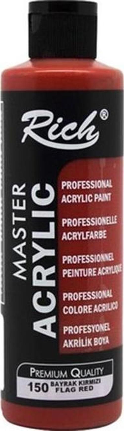 Master Akrilik Boya Bayrak Kırmızı 120ml