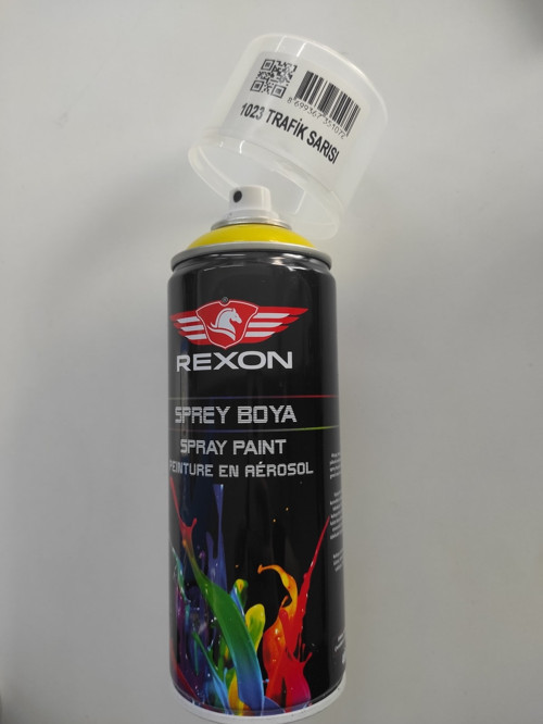 Sprey Boya Ral 1023 Trafik Sarı 400ml Akrilik
